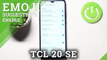 How to Show Emoji in TCL 20 SE - Activate Emoji Suggestion
