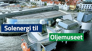 På Oljemuseet har vi installert over 200 solcellepaneler