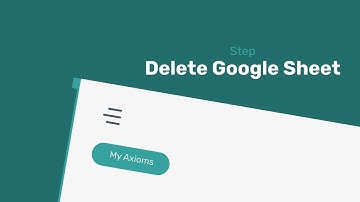 How to delete rows from a Google Sheet