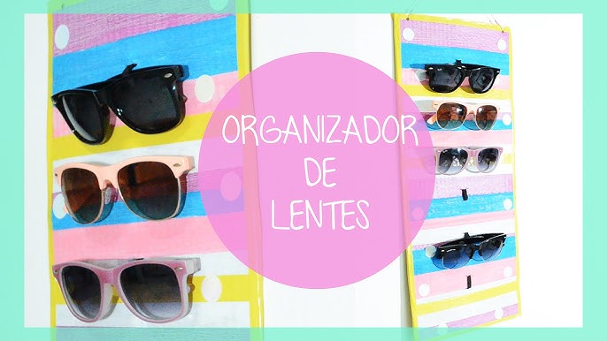 Un práctico DIY para tener las gafas ordenadas  Organizador de gafas de  sol, Organización casera, Organizadores