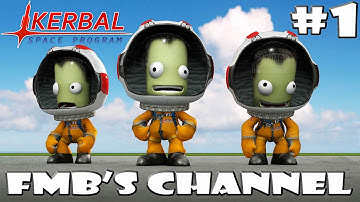 Kerbal Space Program #1 Satellite Launch