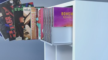 KaliCrate - Vinyl Storage for the IKEA Kallax