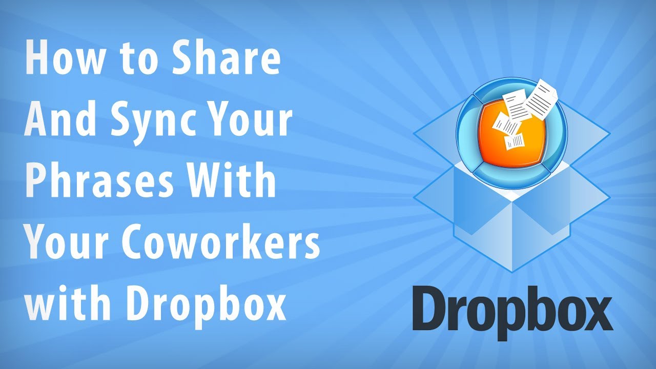 phraseexpress dropbox