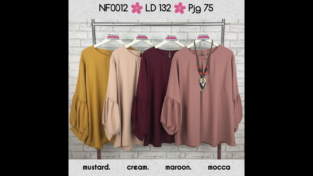 Baju Big Size Trend 2021 nafstyle NF0012 YouTube Baju Big Size Trend 2021 nafstyle NF0012 YouTube