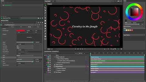 Getting Started | Adding and animating Strokes in Cavalry.