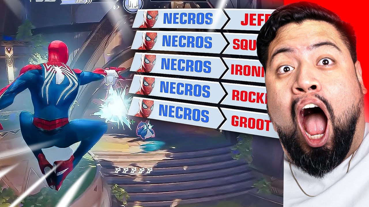 MARVEL RIVALS NOOBS REACT TO #1 SPIDERMAN IN THE WORLD