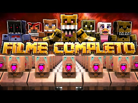 I MADE VILLAGERS SIMULATE FIVE NIGHTS AT FREDDY'S IN MINECRAFT - SEASON TWO COMPLETE!