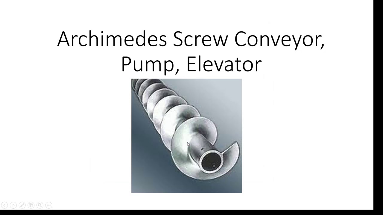 Screw Inventor How is the solid model of an Archimedes screw created in Inventor ...