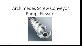 Famous How is the solid model of an Archimedes screw created in Inventor? Profile