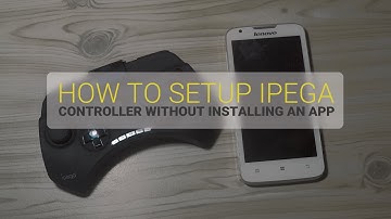 How to setup ipega bluetooth controller the easy way