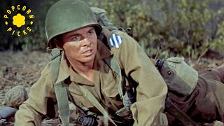 Audie Murphy s First Combat In Sicily Full Scene To Hell and Back