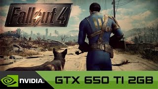 Fallout 4 - nVidia GeForce GTX 650 Ti 2gb - Medium Settings at 1080p