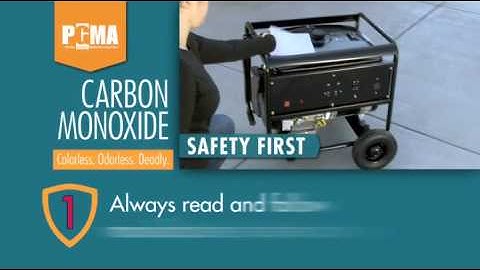 Safety First - Carbon Monoxide Awareness Information