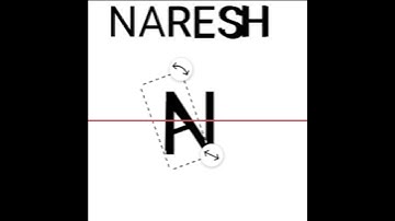 Naresh name logo design || designd by kinemaster || #shorts #logo_desine #youtube_shorts #viral