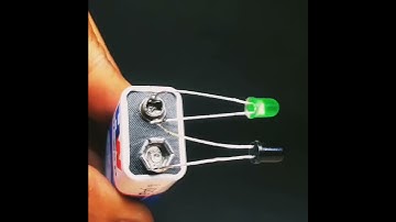 simple sensor project / simple circuit electronics / hw battery / led light / IR sensor#shorts