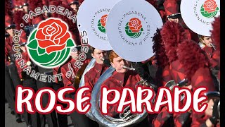 Rose parade 2018, Pasadena in the Los Angeles