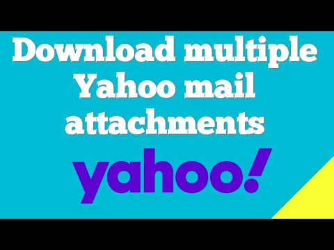 Videó: Hogyan tölthetek le mellékleteket a Yahoo Mail alkalmazásból Androidon?