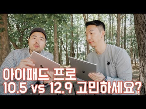 아이패드 프로 10.5 vs 12.9 뭘 사야 되나요? 실제 사용자의 이야기