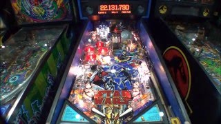 Data East Star Wars pinball with Pinsound sound board