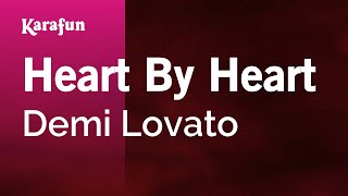 Heart by Heart - Demi Lovato | Karaoke Version | KaraFun Resimi