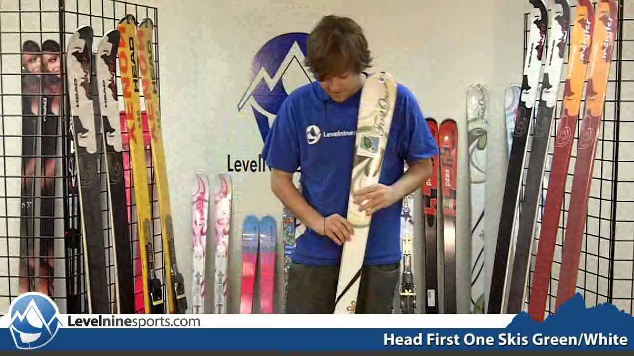 Head First One Skis Green YouTube