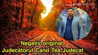 Miniatura de vídeo de "Negativ Original ~ Judecătorul Când Tea Judecat~ ( Marius Din Barbulesti)"