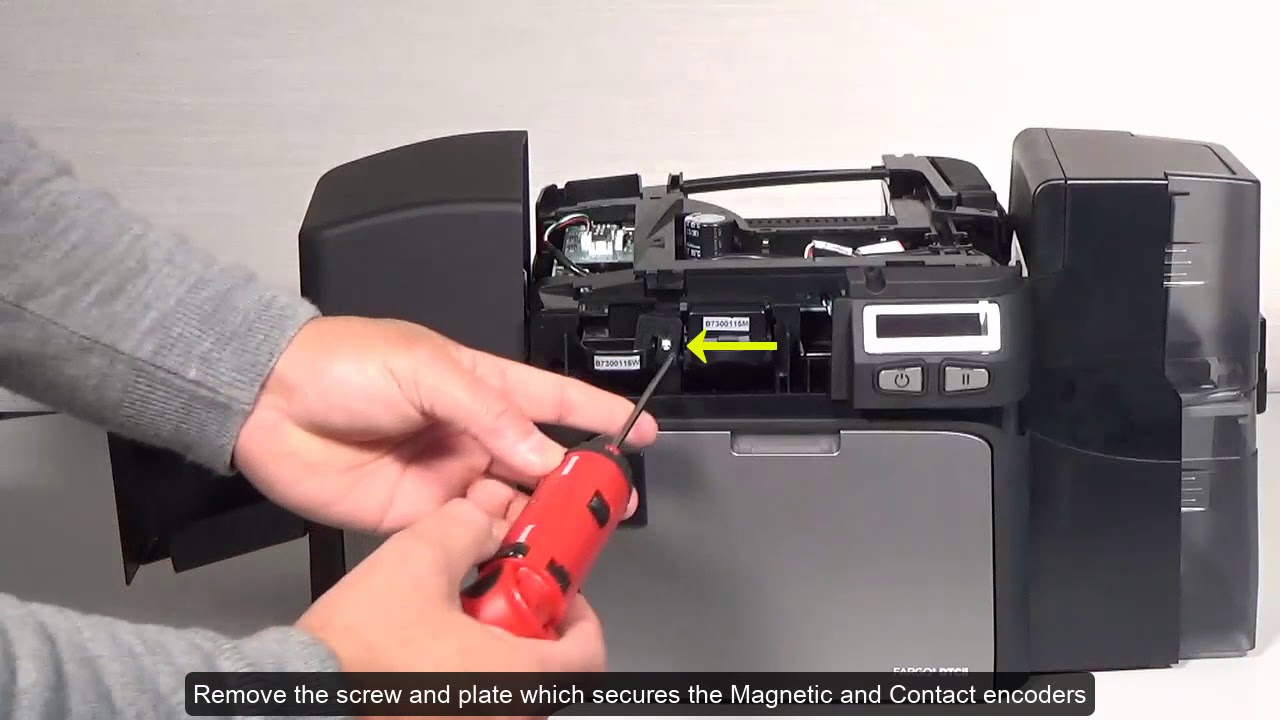 FARGO DTCii How to replace Magnetic Encoder