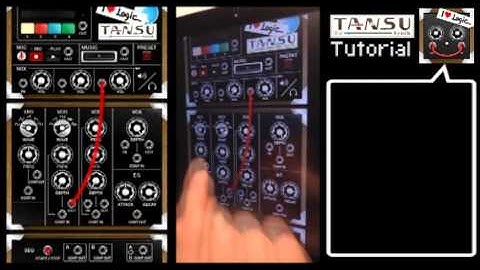 TANSU Synth TUTORIAL 1 【 VCO 】 タンスシンセ チュートリアル