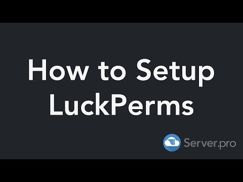 Luckperms tutorial