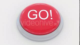Pushing Big Red Button with Go Inscription | Motion Graphics - Envato elements