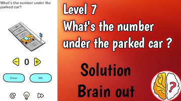 Brain out level 7 - What