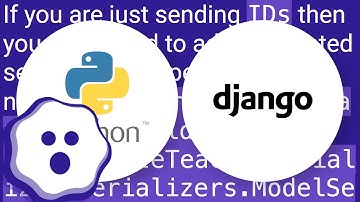 Django rest framework nested serialization not working properly