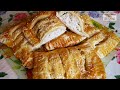 ВКУСНЫЕ и СОЧНЫЕ СЛОЙКИ С КУРИЦЕЙ И СЫРОМ из Готового Слоёного Теста!