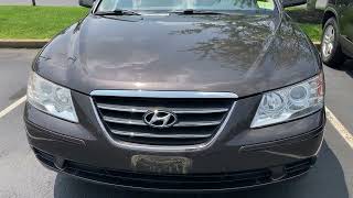 2010 Hyundai Sonata Start Up, Walkaround, and Tour