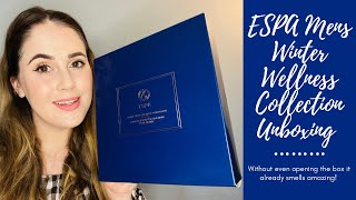 ESPA MENS WINTER WELLNESS COLLECTION UNBOXING