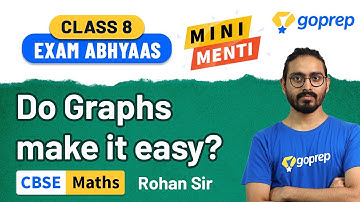Playing With Numbers and Intro to Graphs | CBSE | Class 8 Mathematics | Rohan Sir | NCERT | Goprep