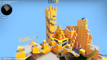 CSGO ZOMBIE SURVIVAL MOD MAP zm_cube_v7 On Ghostcap