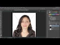 como hacer una foto pasaporte en photoshop cs6