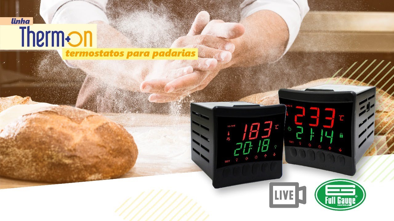 Linha ThermOn: termostatos para padarias