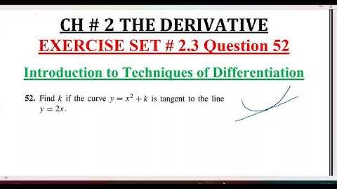 Calculus Ch # 2 Ex # 2.3 Question 52 Techniques of Differentiation: Howard Anton 10th Ed