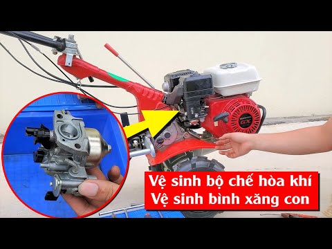 Video: Làm thế nào để bạn làm sạch bộ chế hòa khí trên Honda eu2000i?