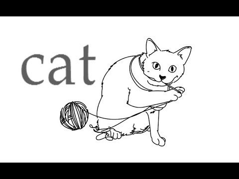 Як намалювати кота, малюємо кота крок за кроком, #lessonsForKids #howToDraw - YouTube