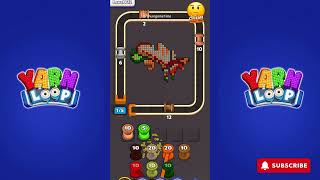 Yarn Loop Knit Puzzle - level 812 - Gameplay walkthrough