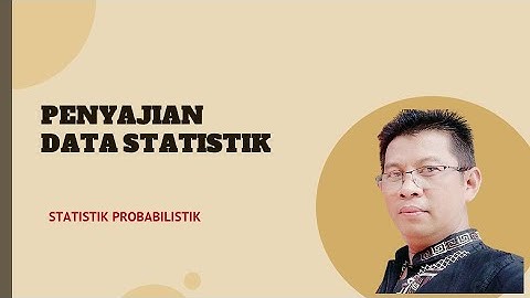 Statistika Terapan | Penyajian data Statistik Teknik Informatika