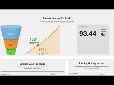 Wise.io // Lead Scoring with machine learning