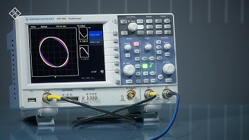 Oscilloscope XY Mode - Rohde & Schwarz RTC1000