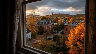 Relaxing Rainy Fall Evening In Salem🍂🌧️Calm Rain Ambience For Reading, Sleeping, Etc.