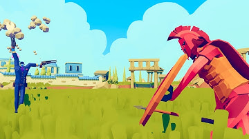 (1v1) Hoplite vs Every Unit (From Wild West Update) in TABS (Totally Accurate Battle Simulator)