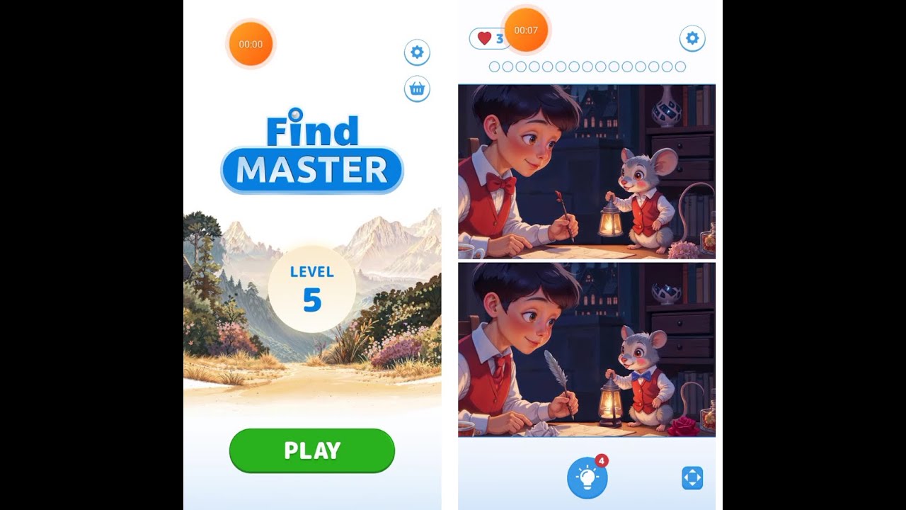 Find Master Spot Differences - Level 5 - YouTube