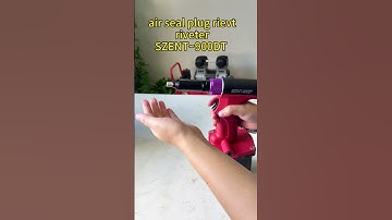 Szent -900DT riveting for seal plug rivet #szent #blindrivet#sealrivet#riveter#kseetrivet